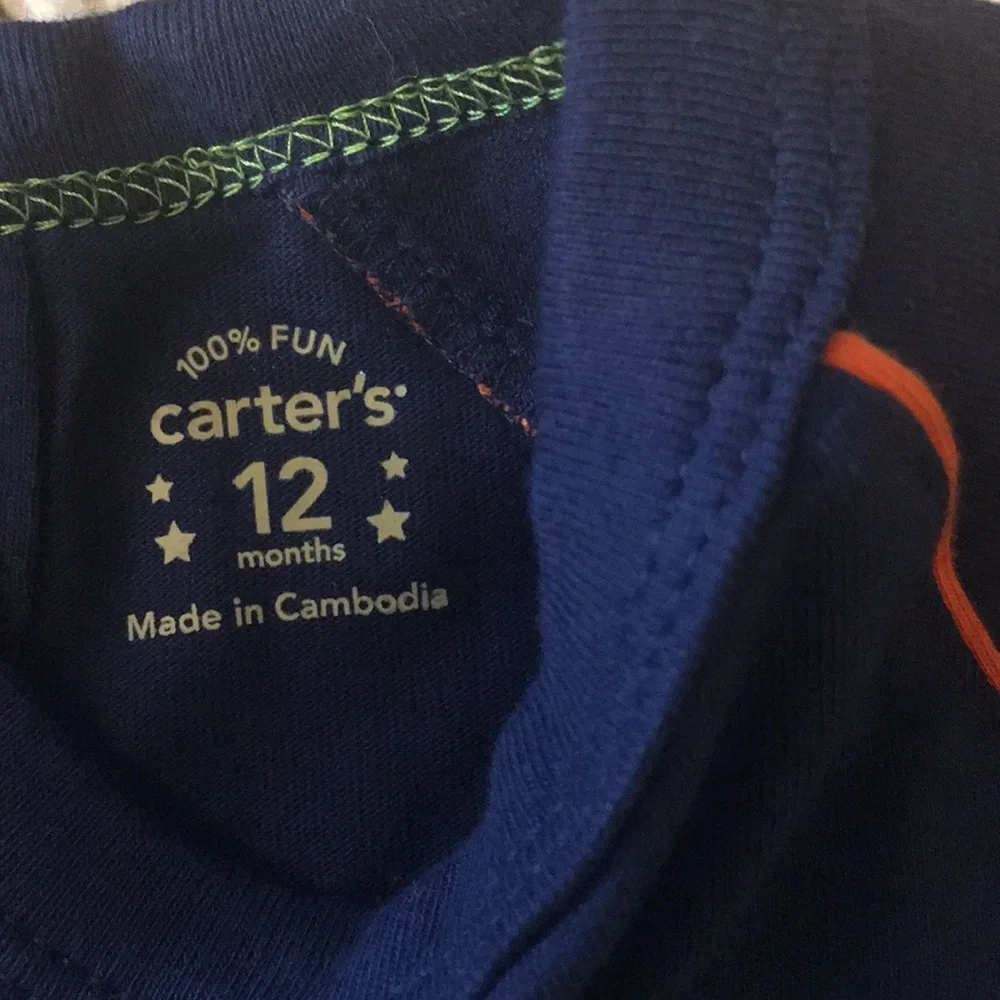 Carters Shark Onesie